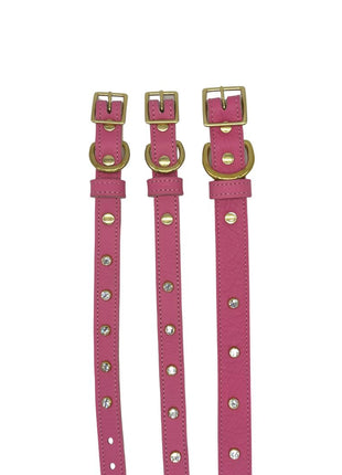 Plain Leather Dog Collar