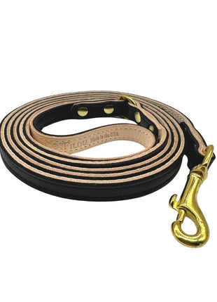 Plain Leather Dog Leashes