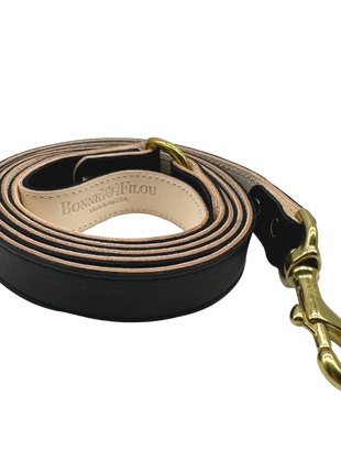 Plain Leather Dog Leashes