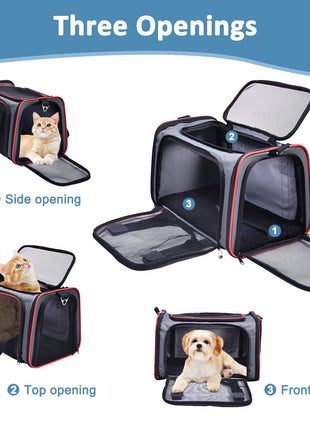 GOOPAWS Soft-Sided Travel Small Dog & Cat Carrier Bag - Pup List