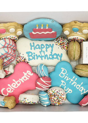 Happy Birthday Dog Treats Gift Box