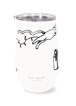 Kate Spade Stainless Steel Wine Tumbler, Holiday Party
