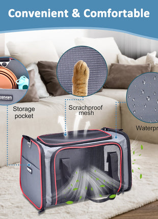 GOOPAWS Soft-Sided Travel Small Dog & Cat Carrier Bag - Pup List