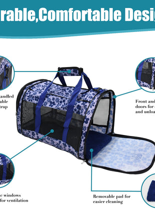 GOOPAWS Soft-Sided Travel Small Dog & Cat Carrier Bag - Pup List
