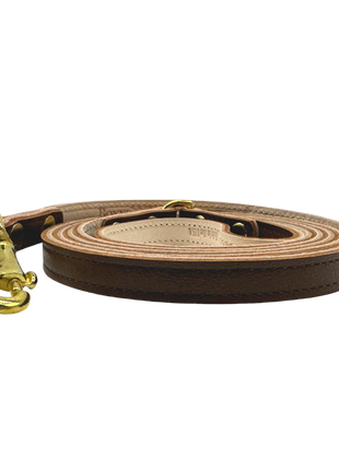 Plain Leather Dog Leashes