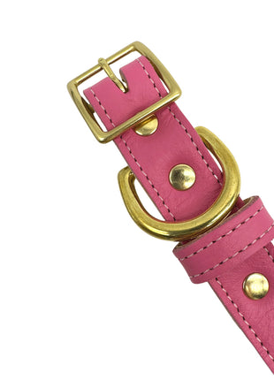 Plain Leather Dog Collar