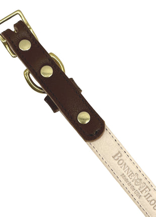 Plain Leather Dog Collar