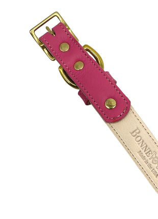 Plain Leather Dog Collar