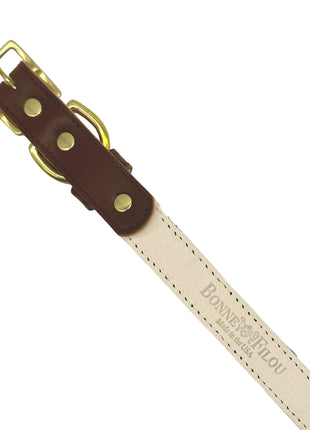 Plain Leather Dog Collar