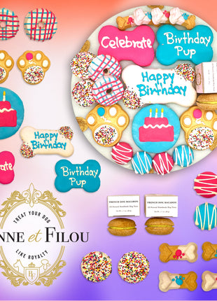 Happy Birthday Dog Treats Gift Box