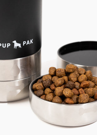 Pup Pak Dog Water Bottle with Detachable Bowls