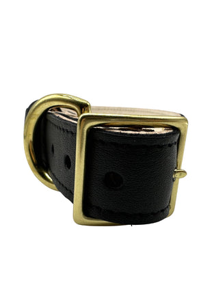 Plain Leather Dog Collar
