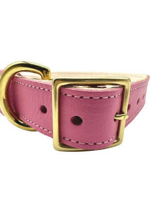 Plain Leather Dog Collar