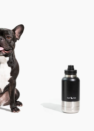 Pup Pak Dog Water Bottle with Detachable Bowls