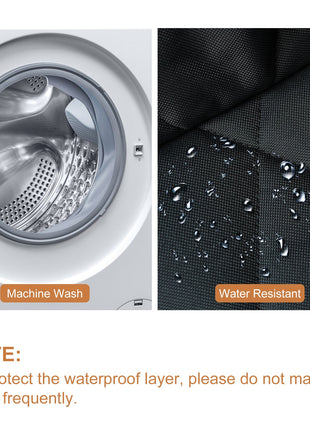 GOOPAWS Quilted Scratchproof Dog Front Car Seat Cover, Black, 40"L - Pup List