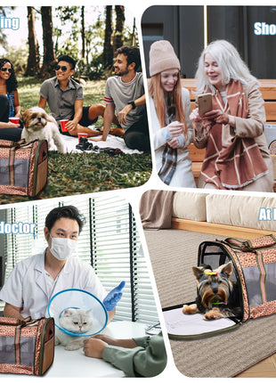 GOOPAWS Soft-Sided Travel Small Dog & Cat Carrier Bag - Pup List