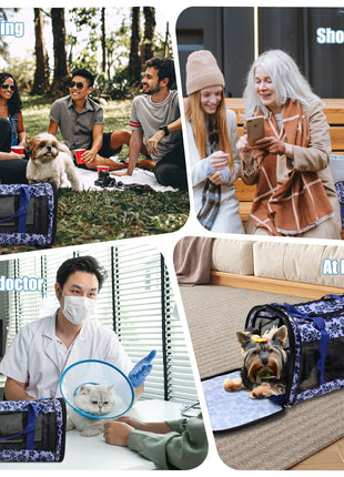 GOOPAWS Soft-Sided Travel Small Dog & Cat Carrier Bag - Pup List