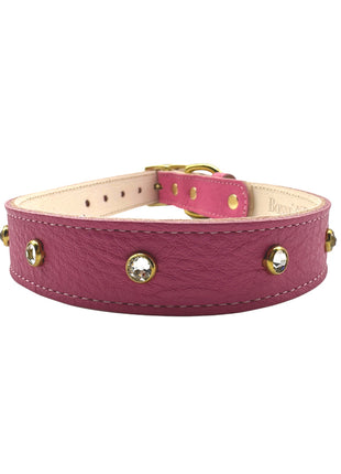 Plain Leather Dog Collar