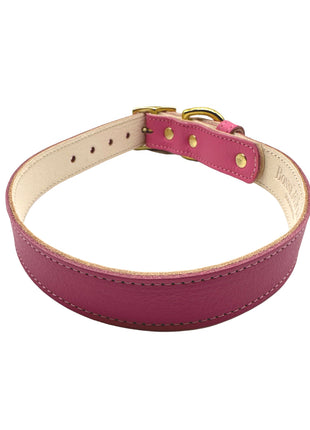 Plain Leather Dog Collar