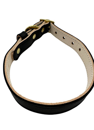 Plain Leather Dog Collar