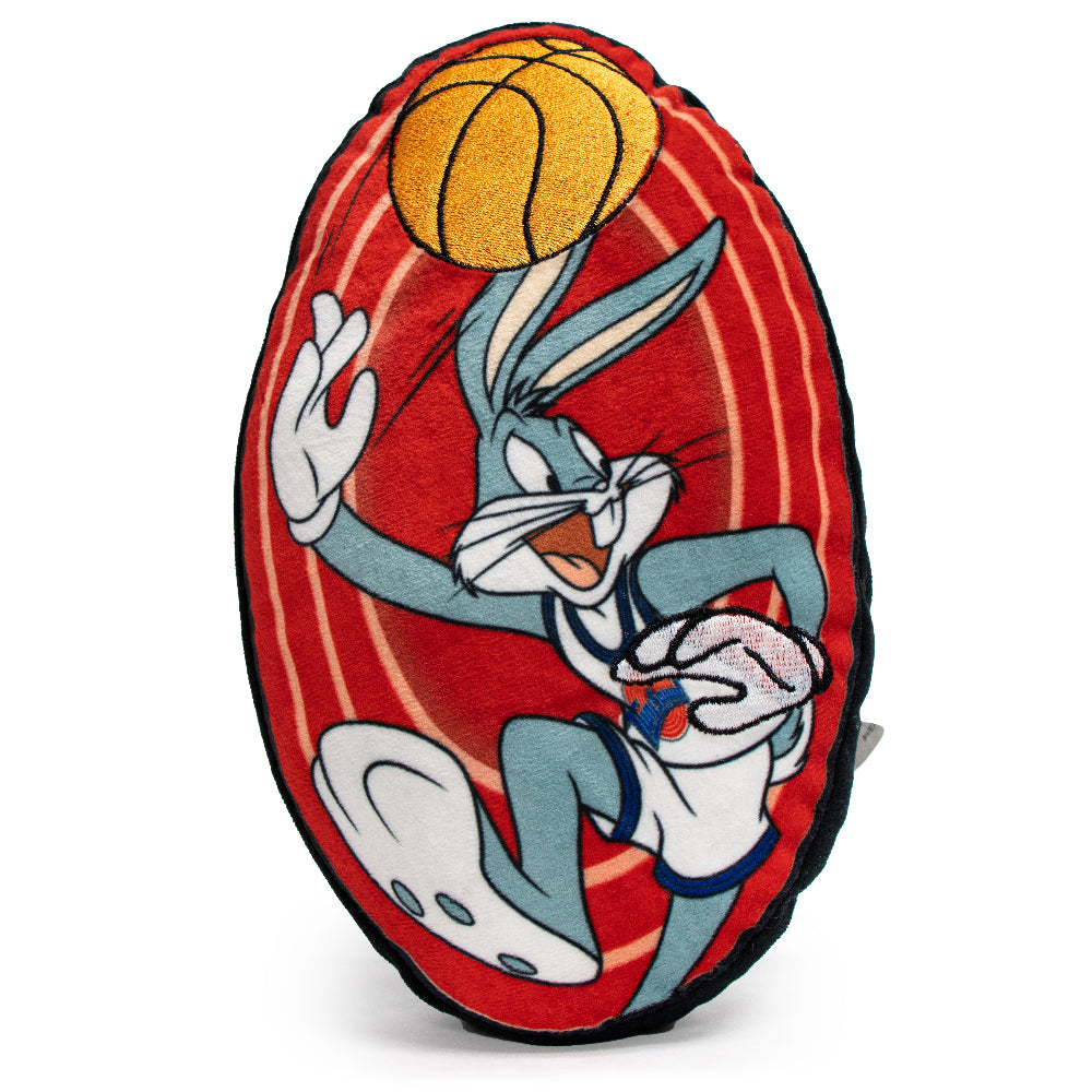 Dog Toy Squeaker Plush - Space Jam Bugs Bunny Shooting Basketball