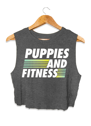 Fitness Club Logo | Crop Tank