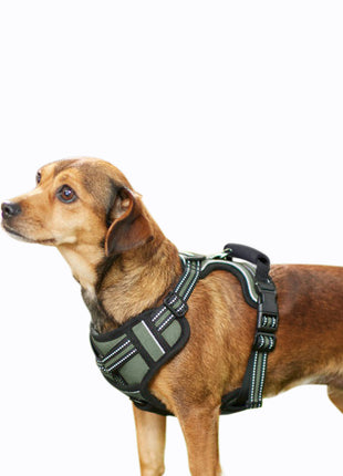GOOPAWS Padded Reflective Pet Dog Harness, Lightweight Ripstop - Pup List
