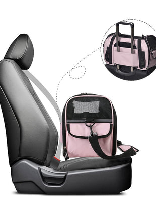 GOOPAWS Soft Sided Collapsible Airline Travel Pet Carrier Bag for Comfort and Travel - Pup List