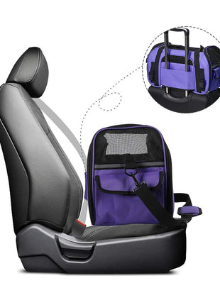 GOOPAWS Soft Sided Collapsible Airline Travel Pet Carrier Bag for Comfort and Travel - Pup List