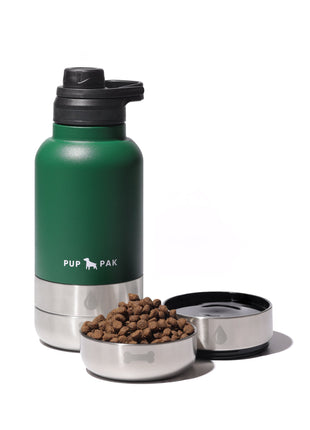 Pup Pak Dog Water Bottle with Detachable Bowls