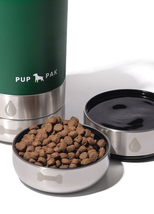 Pup Pak Dog Water Bottle with Detachable Bowls