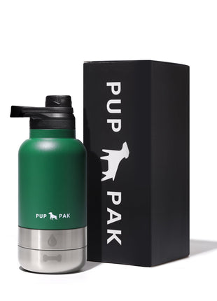 Pup Pak Dog Water Bottle with Detachable Bowls