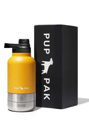 Pup Pak Dog Water Bottle with Detachable Bowls