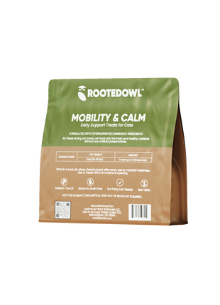 Mobility & Calm CBD + CBG Freeze-Dried Bites for Cats - Chicken Protein - 15 Count - Pup List