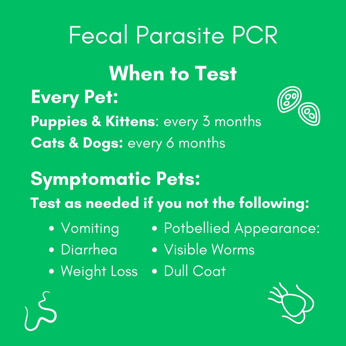 Parasite Detect+ for Dogs & Cats Mail-In Lab Test (PCR Test - Comprehensive): At-Home Testing