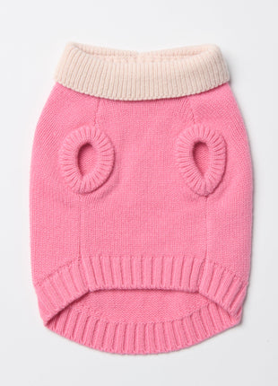 Nooee Pet Polo Wool Sweater – 100% Wool Knit with Classic Collar