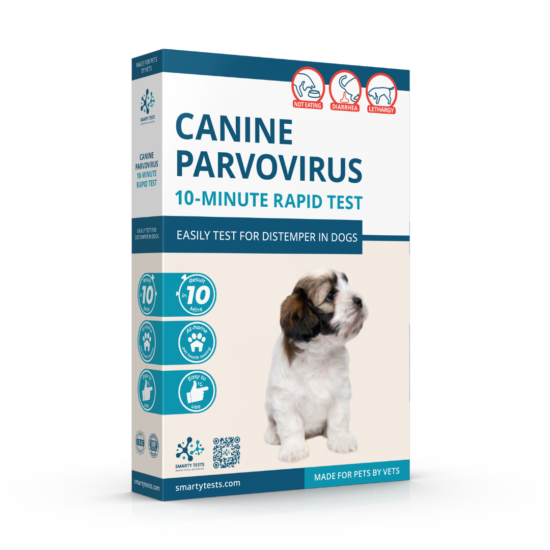 Canine Parvovirus (Parvo) 10-Minute Rapid Test: At-Home Testing