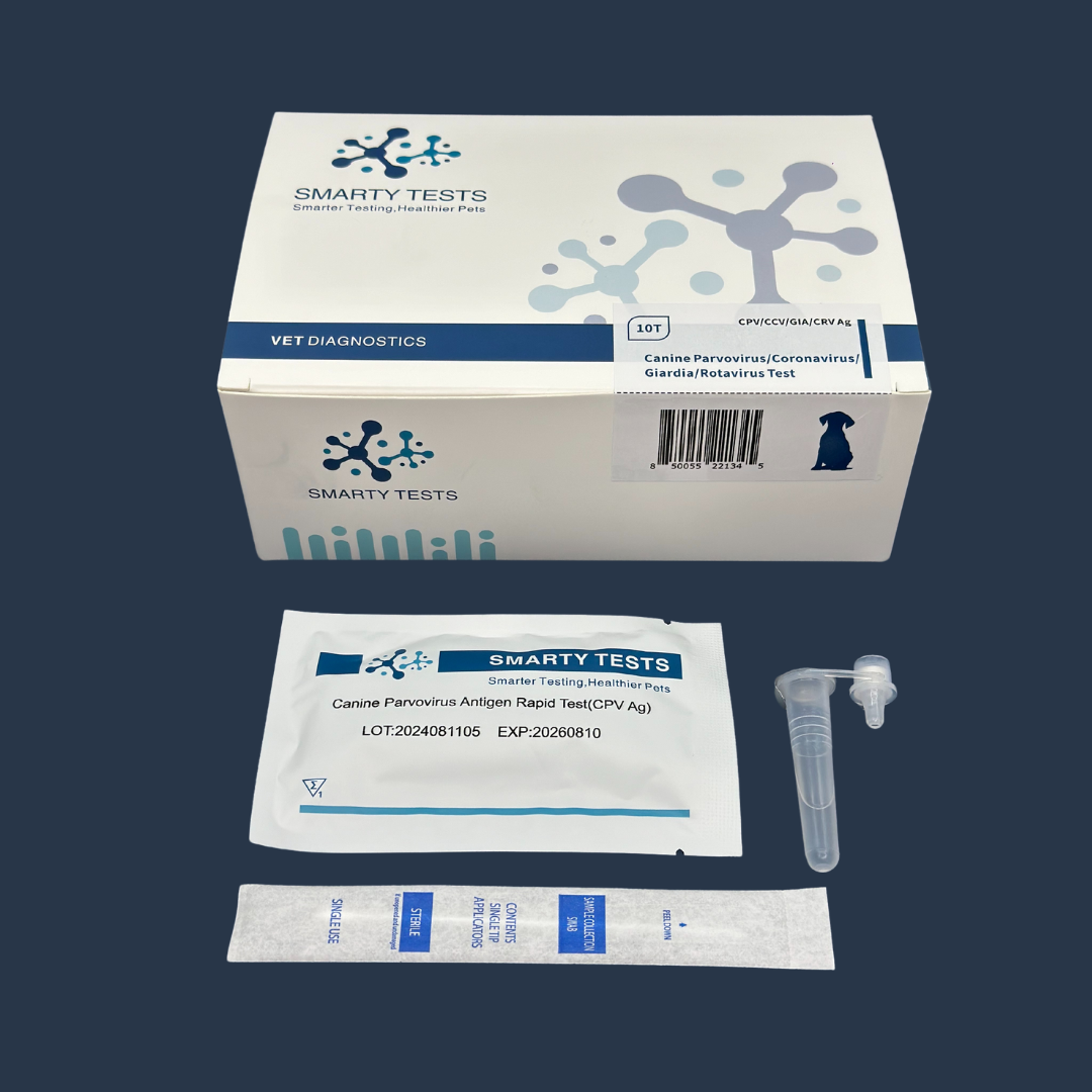 Canine Parvovirus (Parvo) 10-Minute Rapid Test: At-Home Testing