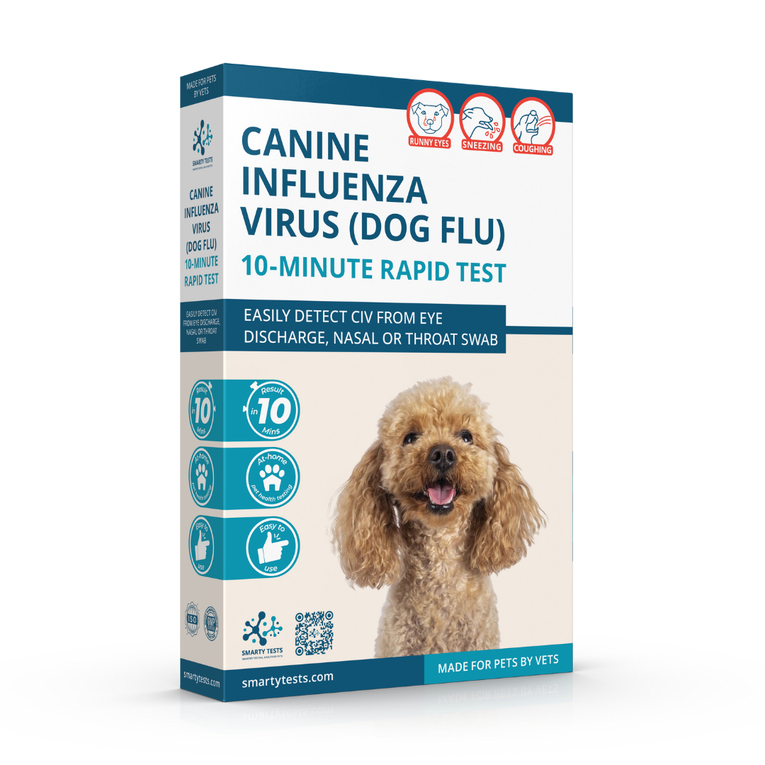 Canine Influenza Virus (Dog Flu) 10-Minute Rapid Test: At-Home Testing