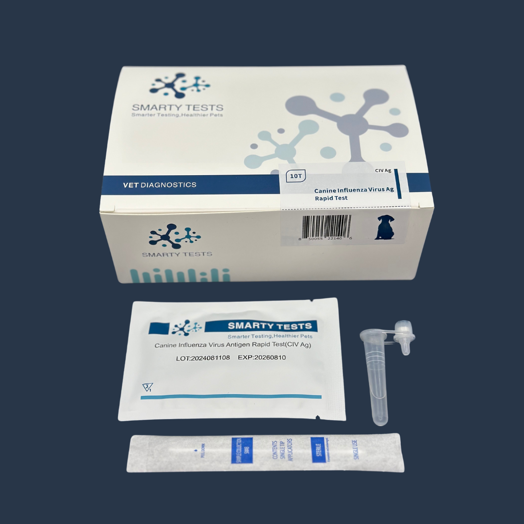 Canine Influenza Virus (Dog Flu) 10-Minute Rapid Test: At-Home Testing
