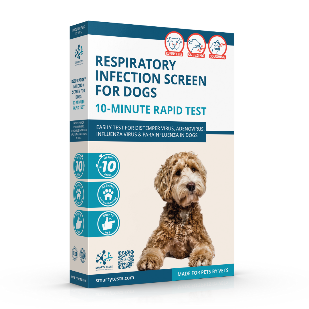 Respiratory Infection Screen for Dogs 10-Minute Rapid Test (Dog Coughing Test): At-Home Testing