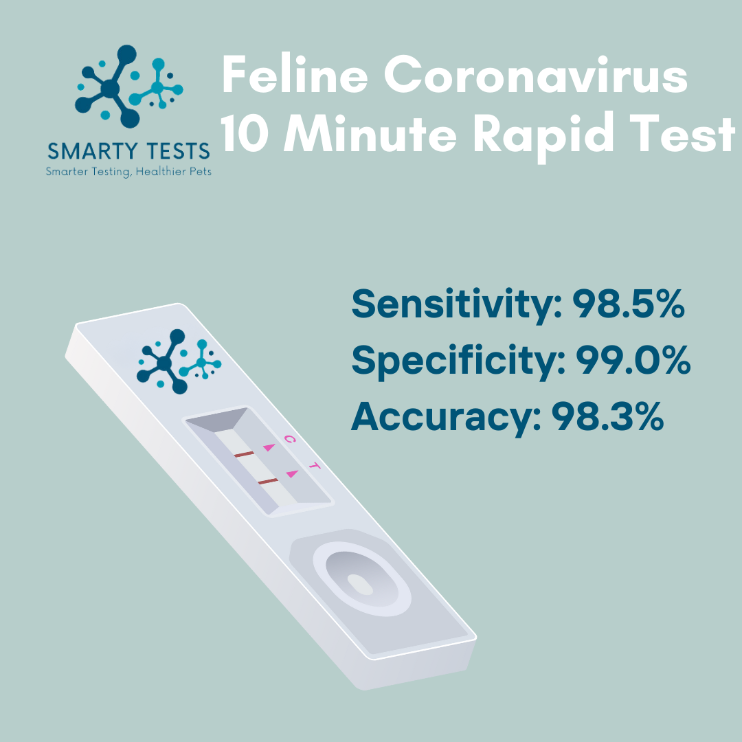Feline Coronavirus 10 Minute Rapid Test: At-Home Testing
