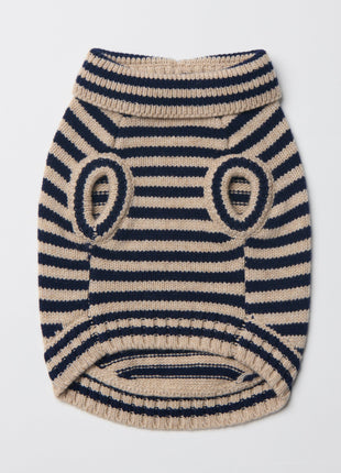 Nooee Pet Polo Wool Sweater – 100% Wool Knit with Classic Collar