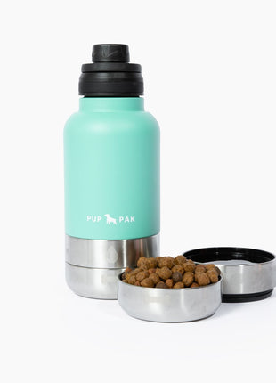 Pup Pak Dog Water Bottle with Detachable Bowls