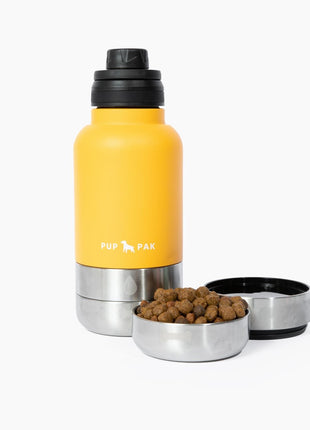 Pup Pak Dog Water Bottle with Detachable Bowls