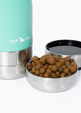Pup Pak Dog Water Bottle with Detachable Bowls