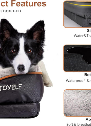 Large Memory Foam Orthopedic Bed