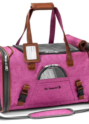 Mr. Peanut's Gold Series Standard Size Airline Compliant Pet Carrier