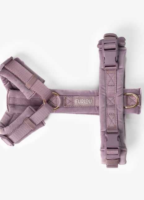 Lilac - Velvet Dog Harness
