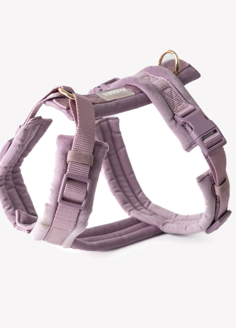 Lilac - Velvet Dog Harness